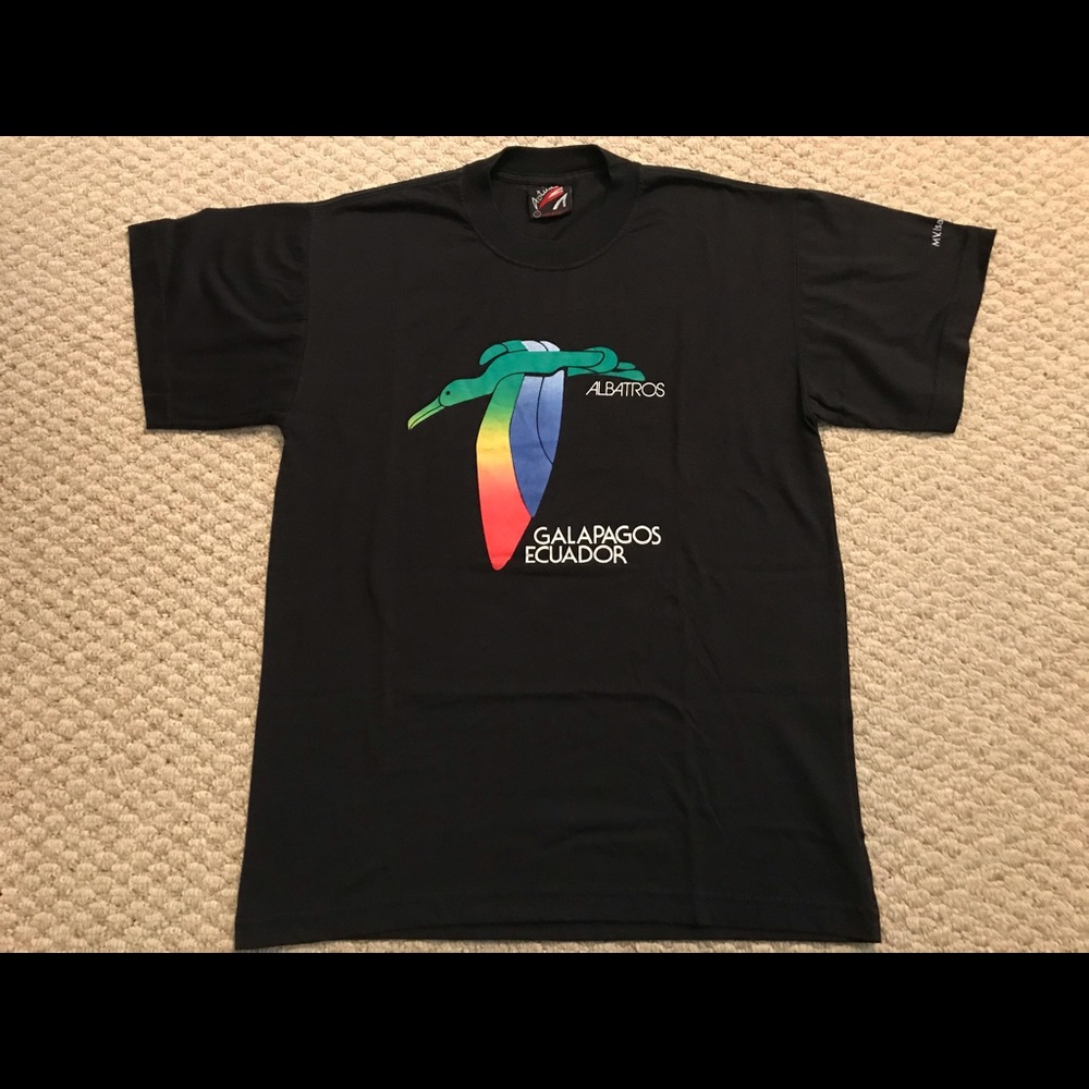 Men’s Black Tee (Galapagos Ecuador)